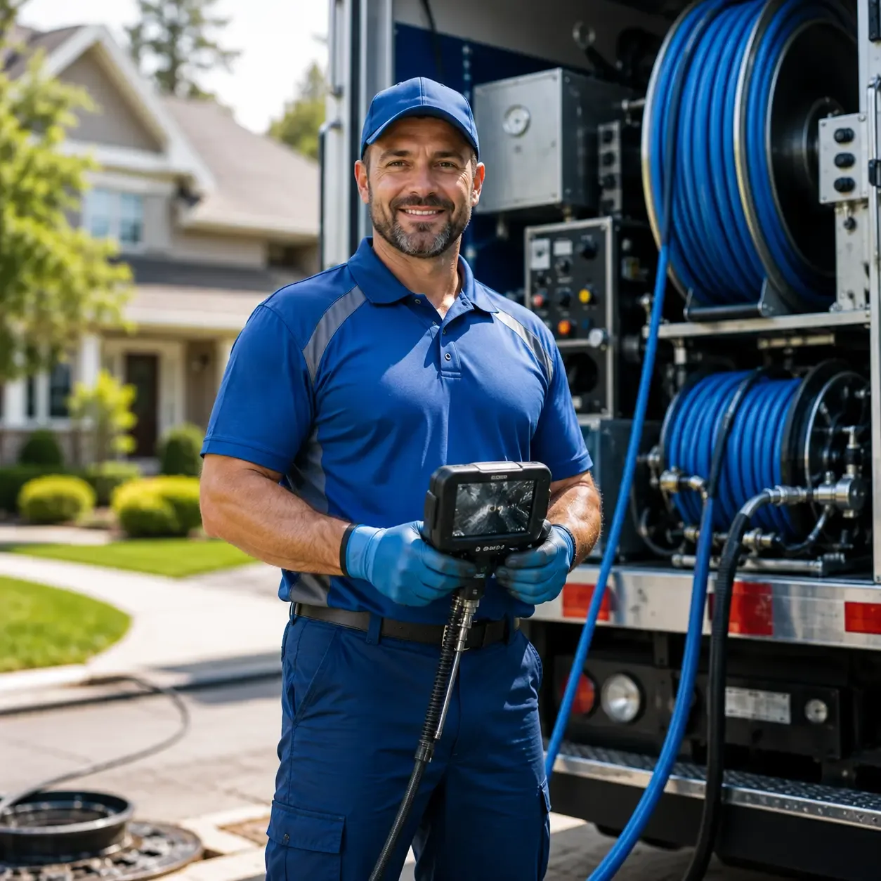 Local outdoor drain cleaning specialists in Grandville, MI